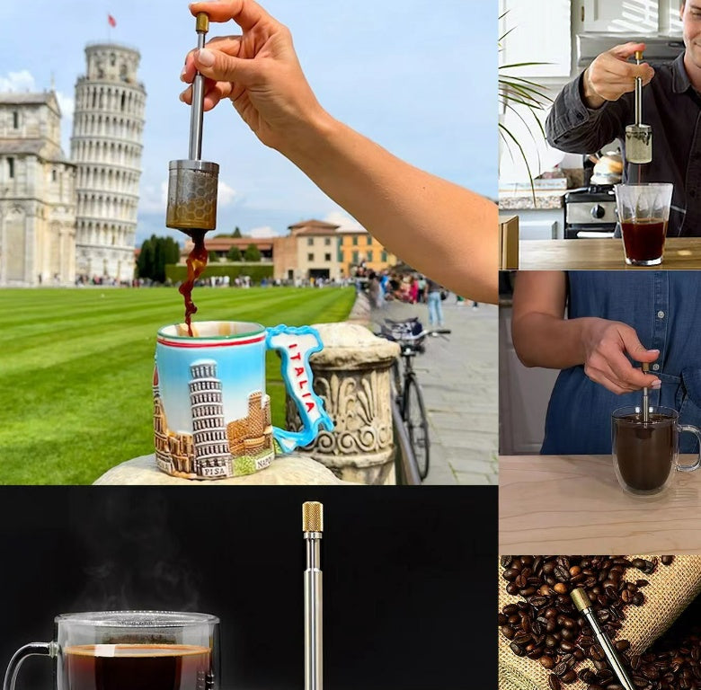 Coffee Filter Can Be Retractable Press Tea Making Fantastic