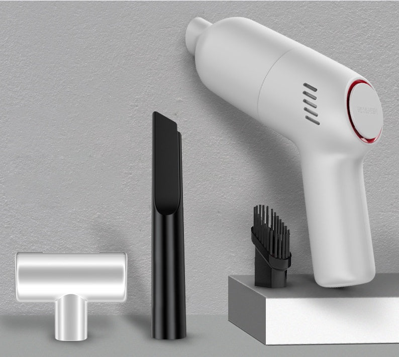 Wireless Charging High Power Vacuum Cleaner Small Mini 8000pa Suction Handheld Auto Vacuum Home & Car Dual Use