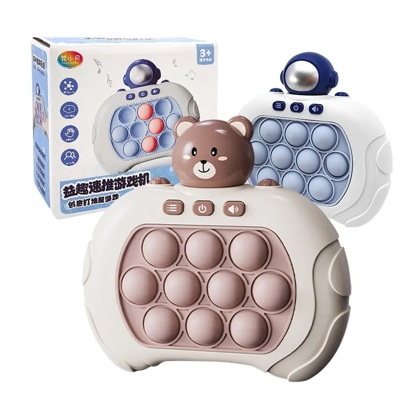 Quick Push Game Toy, Handheld Game For Kids Adults, Fast Push Bubble Game, Stress Light Up Game Toys, Console Puzzle Game Console Machine, Presents For Boys Girls Teens