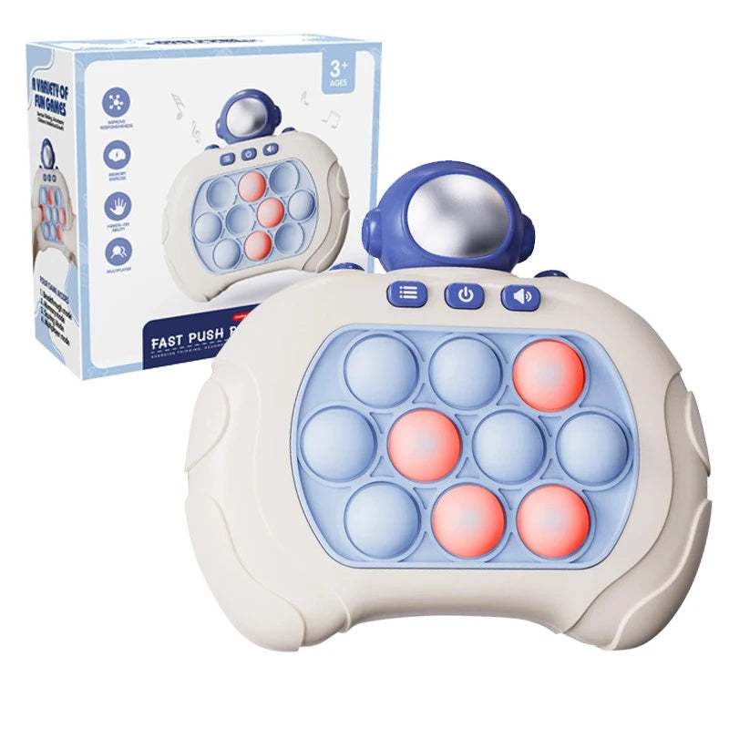 Quick Push Game Toy, Handheld Game For Kids Adults, Fast Push Bubble Game, Stress Light Up Game Toys, Console Puzzle Game Console Machine, Presents For Boys Girls Teens