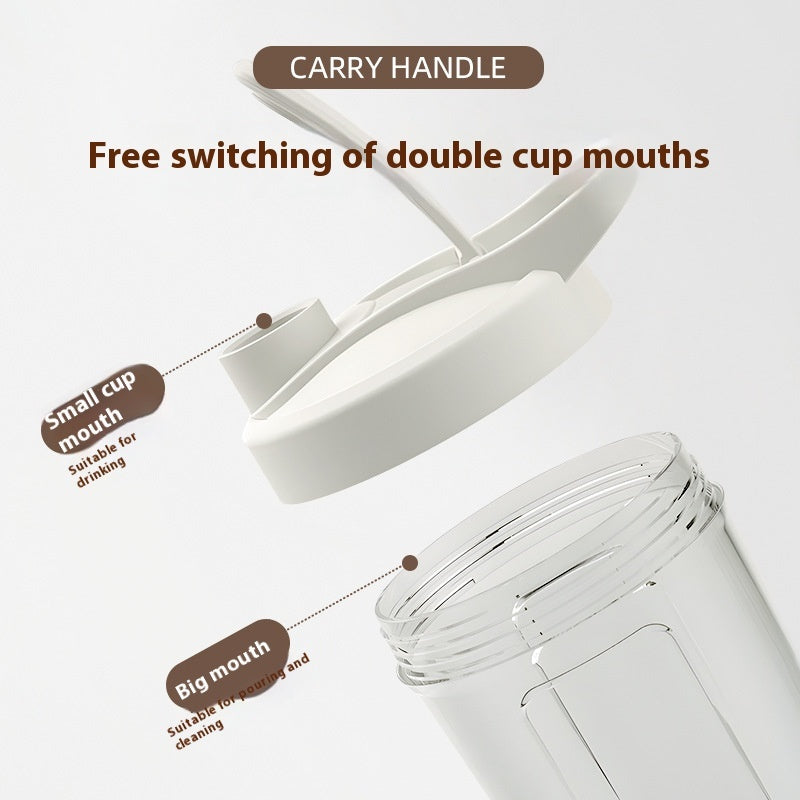 400ML 14oz Electric Protein Powder Mixing Cup Automatic Shaker Mixer Shake Bottle Milk Coffee Blender Kettle For Gym 1200mAh